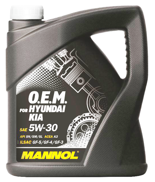 Моторное масло Mannol 7713 O.E.M. for Hyundai Kia 5W-30, 4л